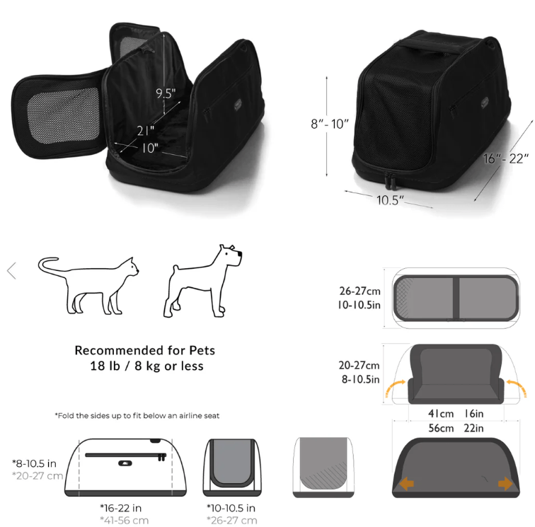 Sleepypod Air Pet travel